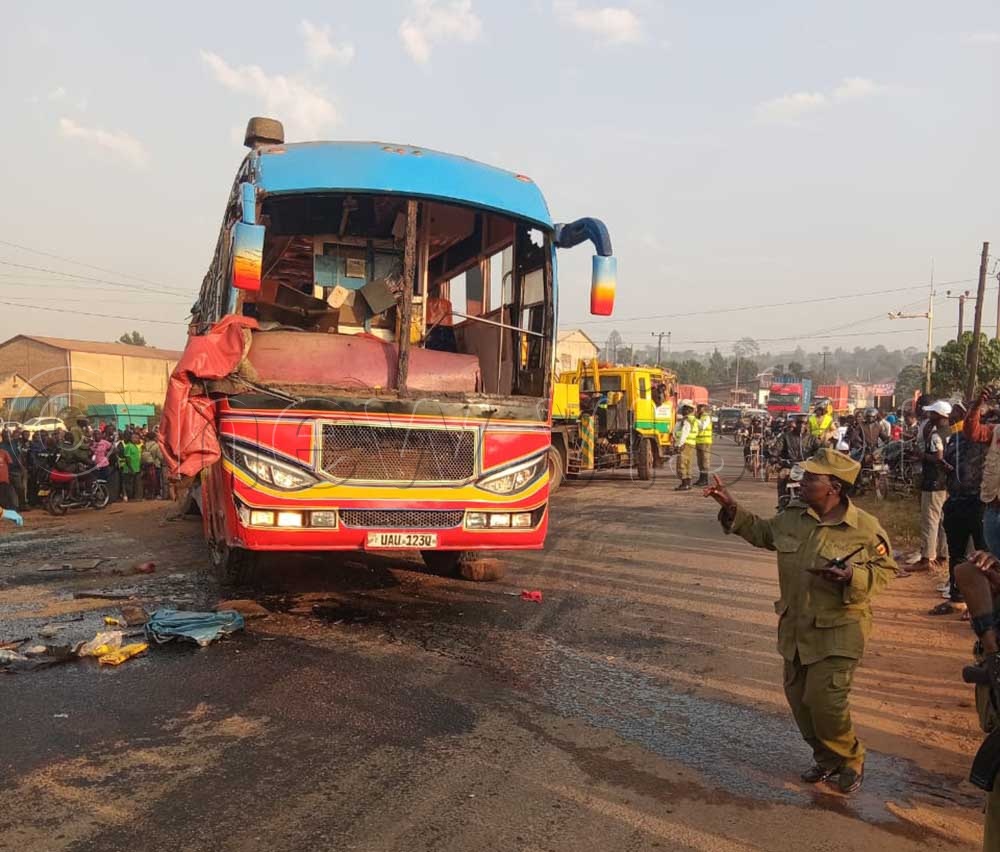 Video footage released by Police show a police officer crossing the road and waving at the vehicles to stop. The bus can be seen moving at a high speed as it attempts to cross the railway line seconds before the fatal crash.