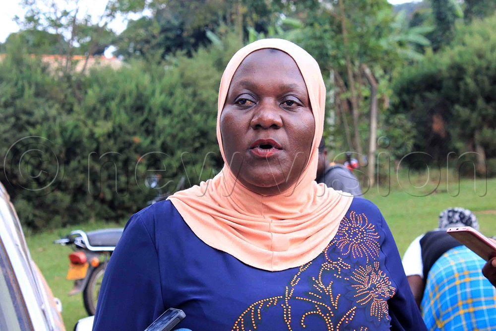 Mukono Resident District Commissioner (RDC) Hajat Fatuma Ndisaba. (Photo by Henry Nsubuga)