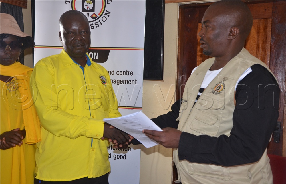 Samuel Ediau (NRM) was nominated today.