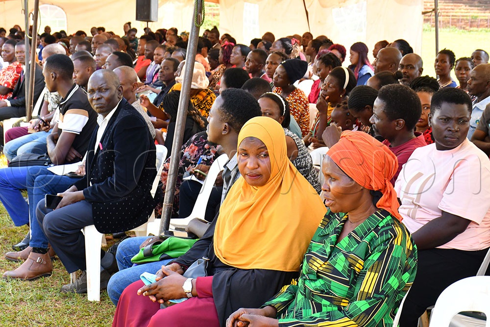 Cooperators attendig the Cooperatives clinic at Kakindu stadium in Jinja City on February 4th, 2026, organised by the Ministry of Trade, Industry and Cooperatives.  (Credit: Donald Kiirya)
