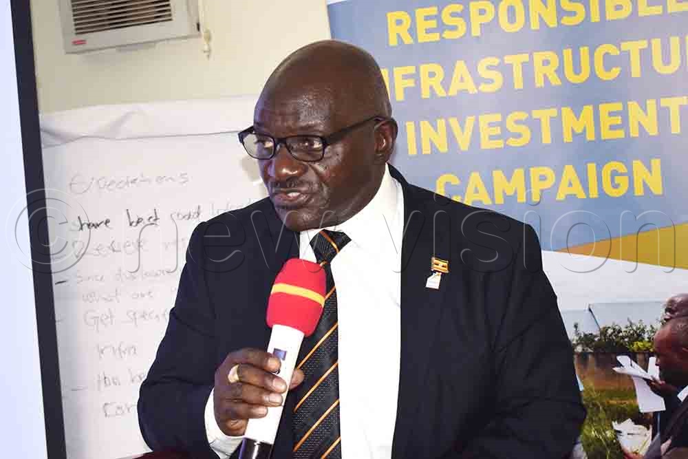 Works minister Gen. Edward Katumba Wamala