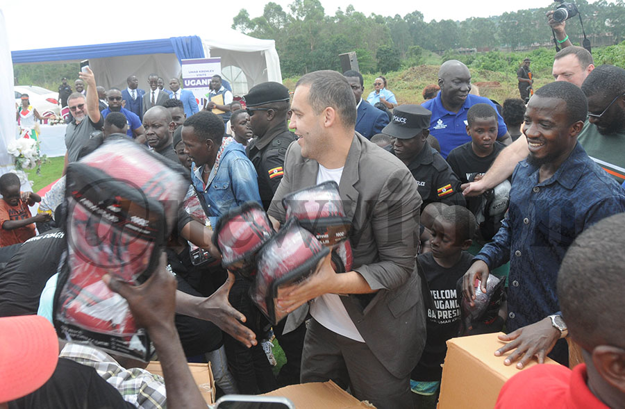 Boxing President Umar Kremlev launches sh18b boxing academy in Uganda