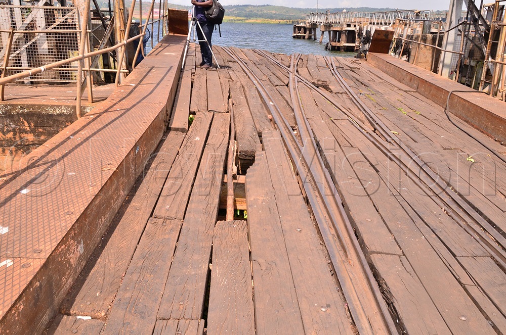 Jinja Pier Port, whose rehabilitation is planned to improve cargo movement between Uganda and Tanzania. (Photo by Jackie Nambogga)