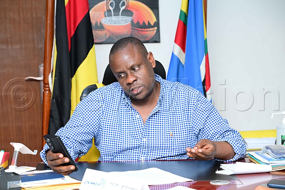 State minister for youth and children affairs Balaam Barugahara. (Credit: Eddie Ssejjoba)