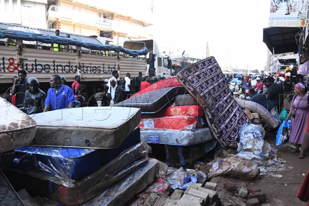 Heavy downpour destroyed property worth millions of shillings in Nakivubo. (File)