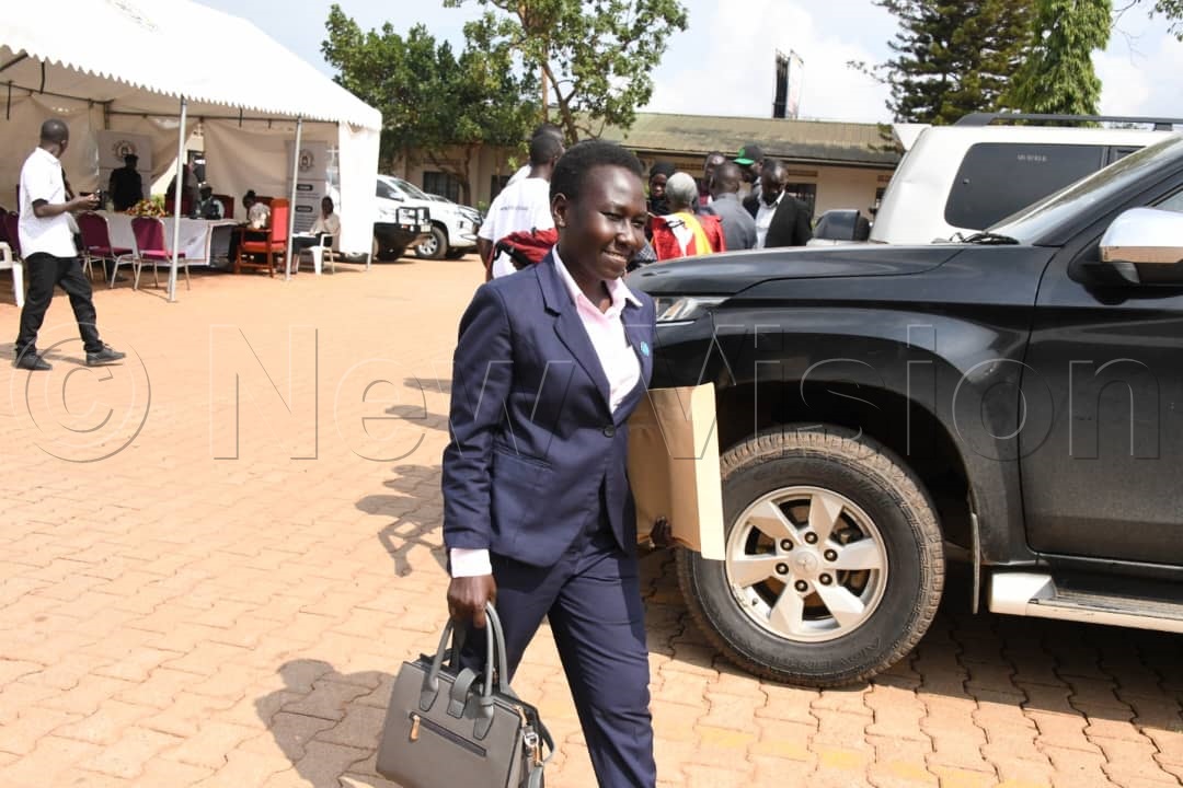 Peace Patricia Ondowa, student Kampala International University, pursuing masters of law in natural resources.