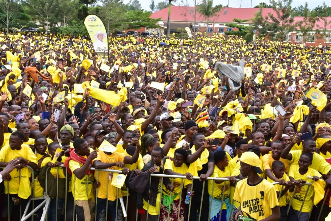 Abawagizi ba Museveni e Ntungamo