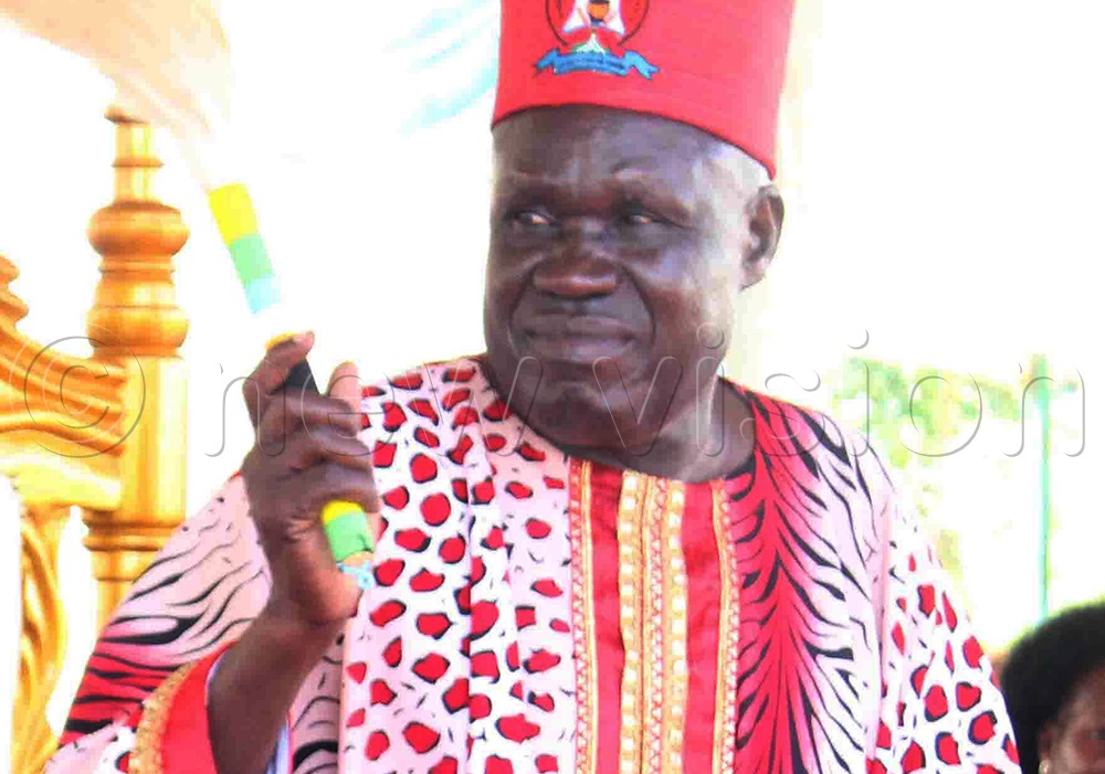 Raphael Otaya the Kumam cultural leader. (Photo by Michael Onyinge)