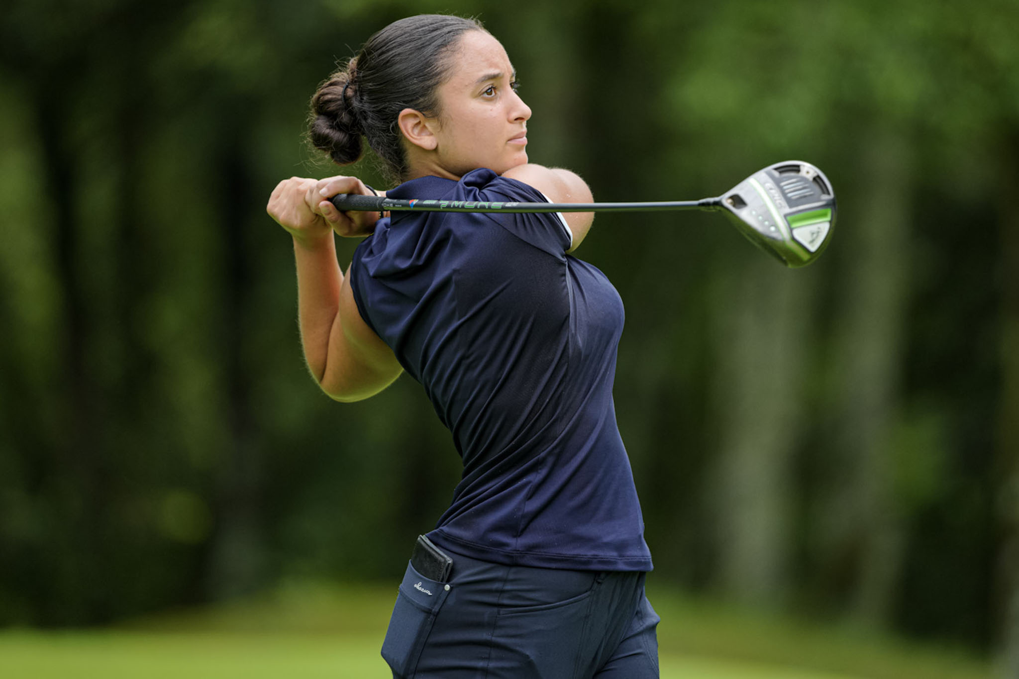 One of the Morrocan girls in action. Courtesy photo