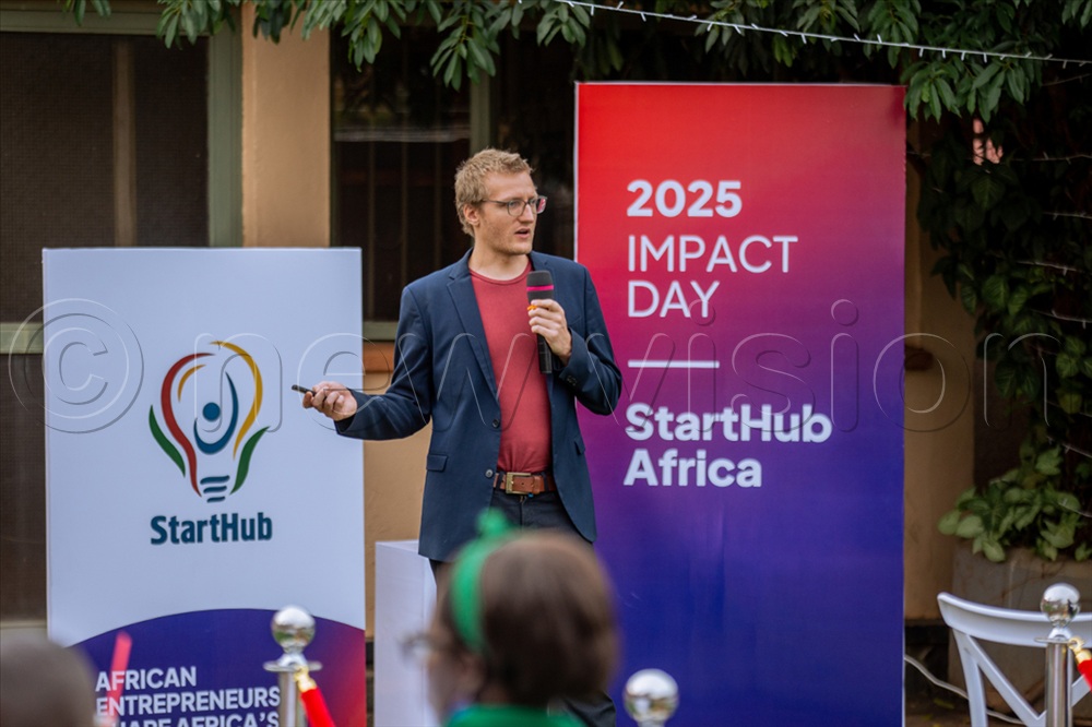 Laura Althaus-Mugagga, the co-founder of StartHub Africa and one of the project implementers. This was during the organisation’s eighth anniversary celebrations held in Kampala on Friday.