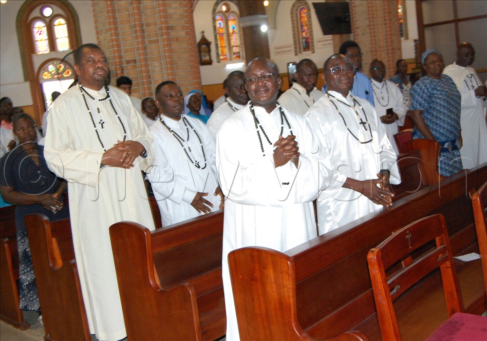 A spectacle of the White Fathers during the commemoration of the bicentenary of the birth of Cardinal Charles Lavigerie at Lubaga Cathedaral recently.