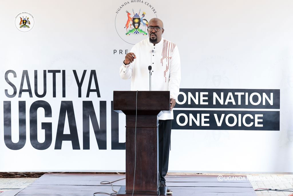 Uganda Media Centre executive director Alan Kasujja says the contest isn&rsquo;t asking participants to simply memorize words. (Credit: Uganda Media Centre)