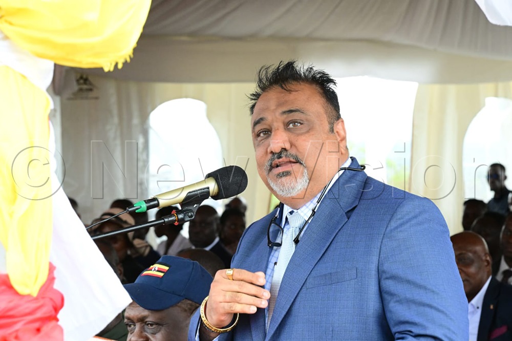 Sanjay Tanna, Minister of Trade, Industry and Cooperatives. (Credit: Eddie Ssejjoba)
