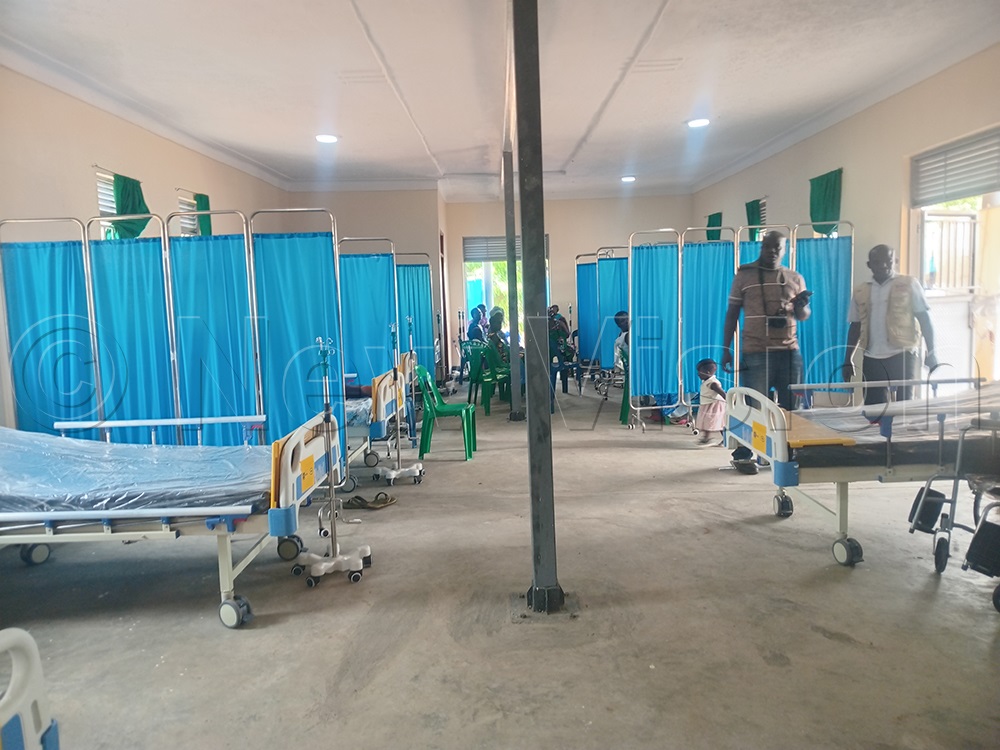 The beds in the newly constructed ward at Alwi Health Centre III. (Credit: Edna Piyic)