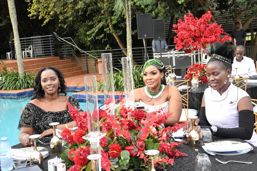 Several Rotarians turned up for the event.