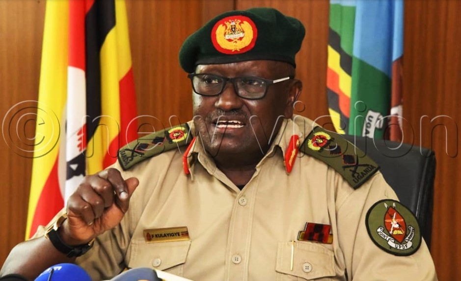 Army spokesperson Felix Kulayigye. (File)