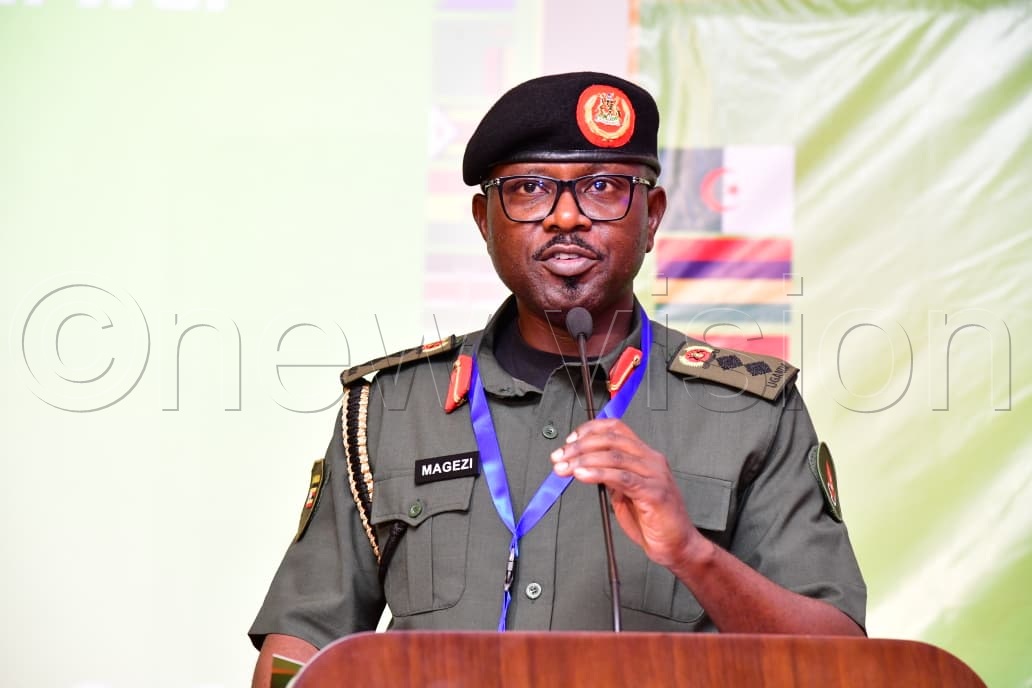 Col Chris Magezi, the acting director of the Directorate of Defence Public Information. (Credit: Mpalanyi Ssentongo)