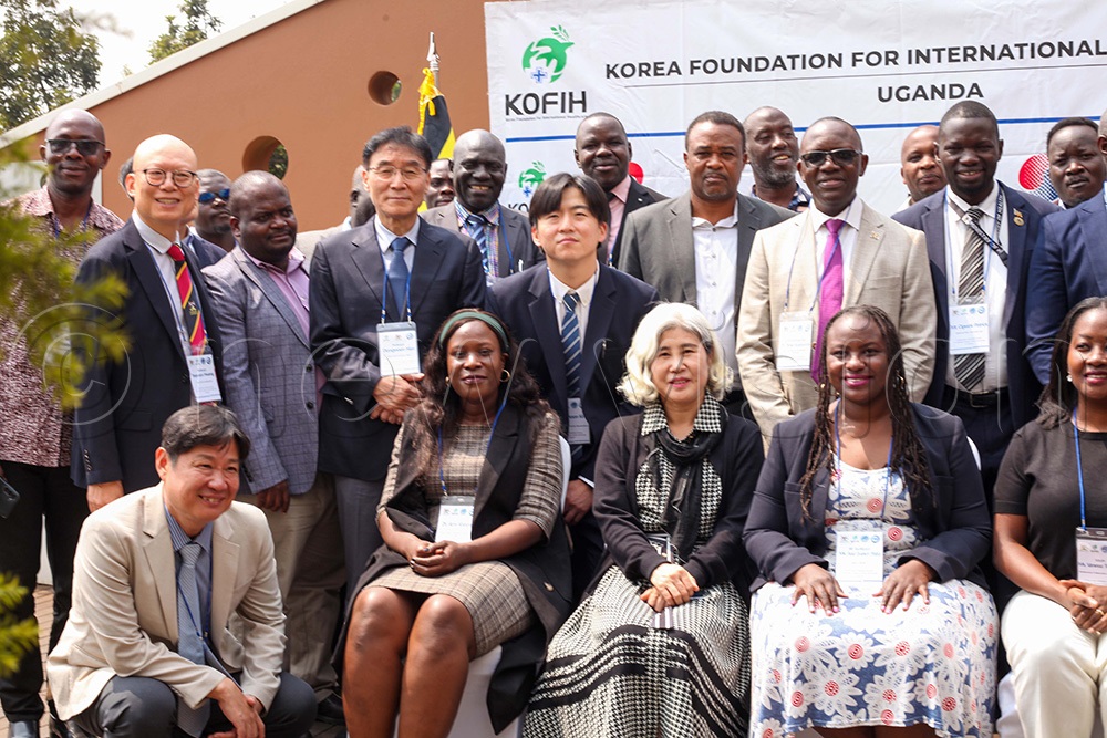 At a midterm review meeting held at Onomo Hotel in Kampala , KOFIH officials and Uganda’s Ministry of Health praised the collaboration, saying it has already transformed outbreak preparedness in many parts of the country. (Photo by John Musenze)