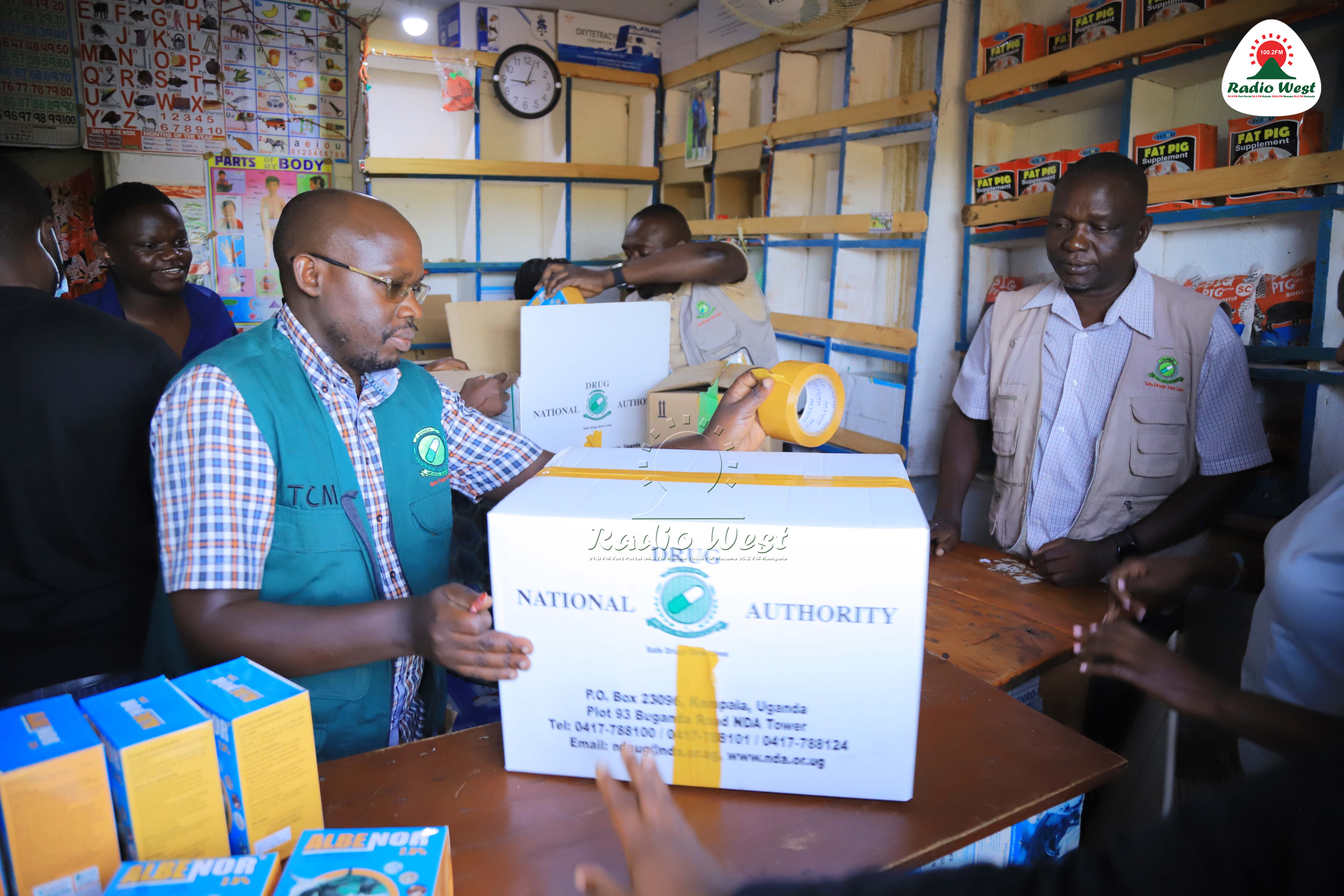 NDA ekingire amaduuka g’emibazi 75, omwe yaakwata n’emibazi ya Gavumenti - Ankol...(Photo by Nagudi Fatimah)