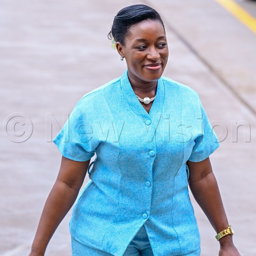 Minister of State for Local Government Hon. Justine Nameere.