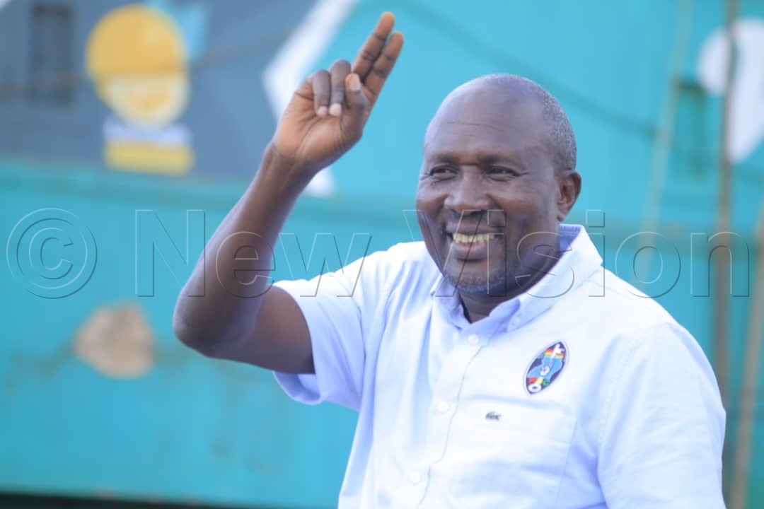 Forum for Democratic Change (FDC) presidential hopeful Nathan Nandala Mafabi. (File)