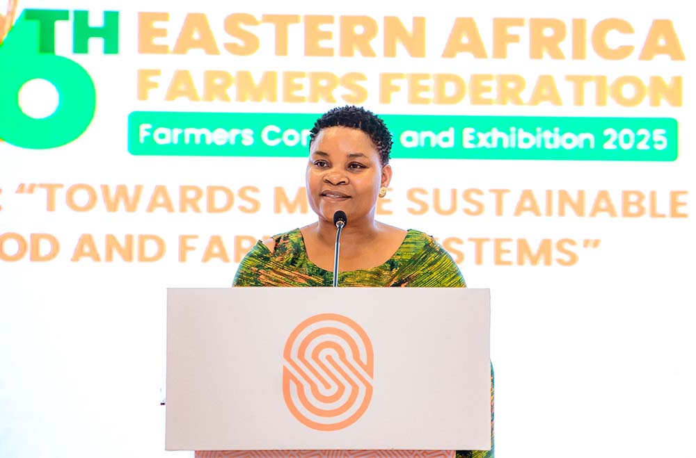 Nsimadala Making Her Presentation