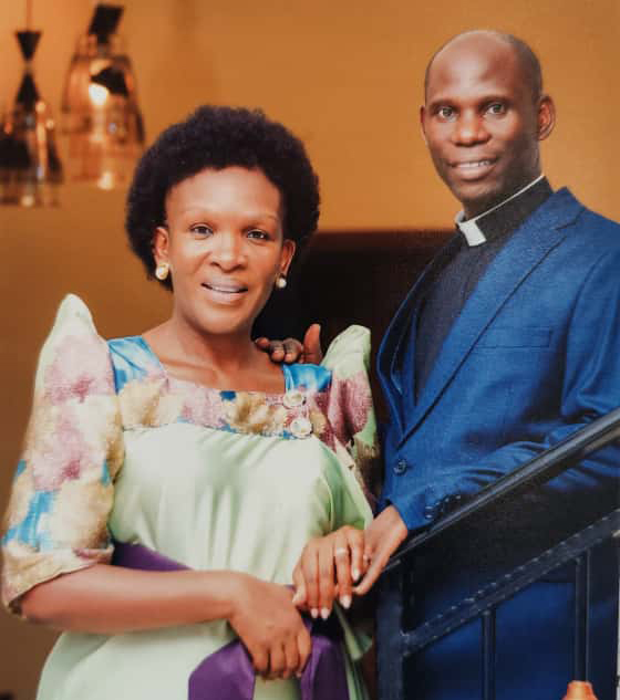 Lubaale is married to Clare Louise Atuheirwe, and God has blessed them with four Children. (Courtesy)