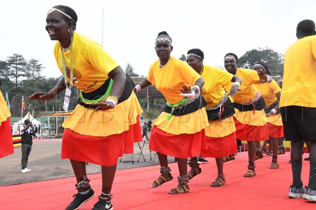 Entertaining dances at the independence day celebrations.