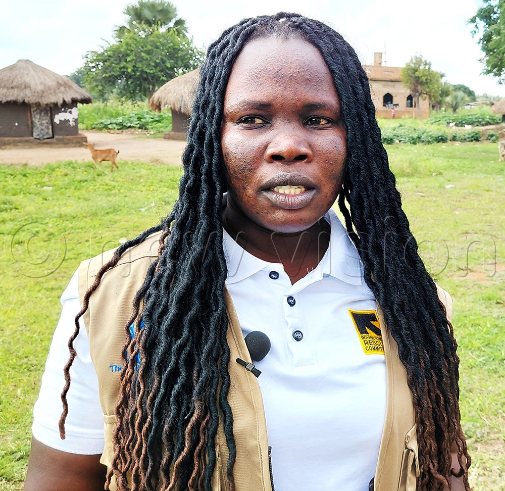 Annet Fura, the Social Protection Officer International Rescue Committee under the PROTECT-SRHR project. (Credit: Robert Adiga)
