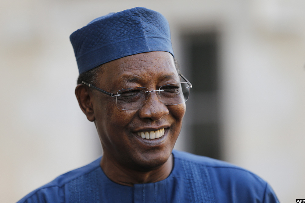 Chad's President Idriss Deby Itno died from wounds sustained in battle after three decades in power. In the photo, President Idriss Deby arrives to attend a summit on</div></div></div></div><div class=