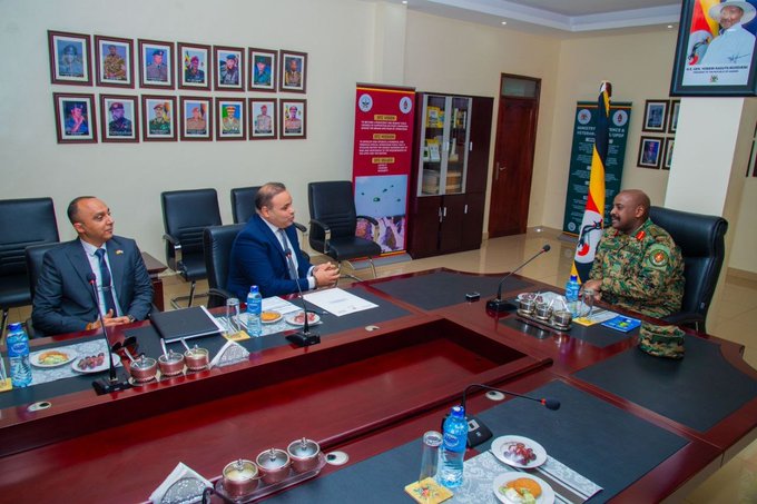 The meeting marked another engagement between the two generals as Uganda and Egypt seek to deepen their security cooperation.