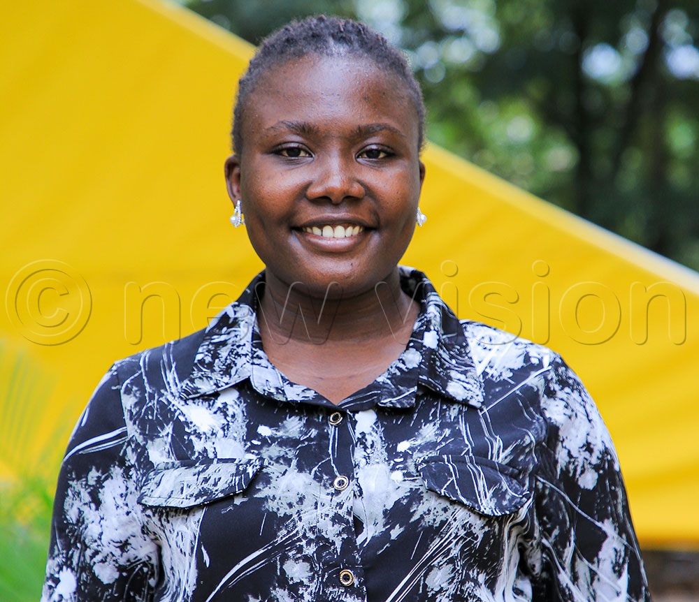 Babra Nakandi, the aspiring Youth MP Western Region.
