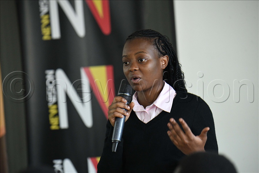 Oprah Nkalubo law student at Makerere university.
