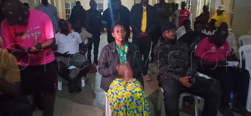 Minister Nyamutoro's husband, a musician and presidential advisor, Eddy Kenzo, accompanied her, later celebrating her projected win on social media. (Credit: Edna Piyic)