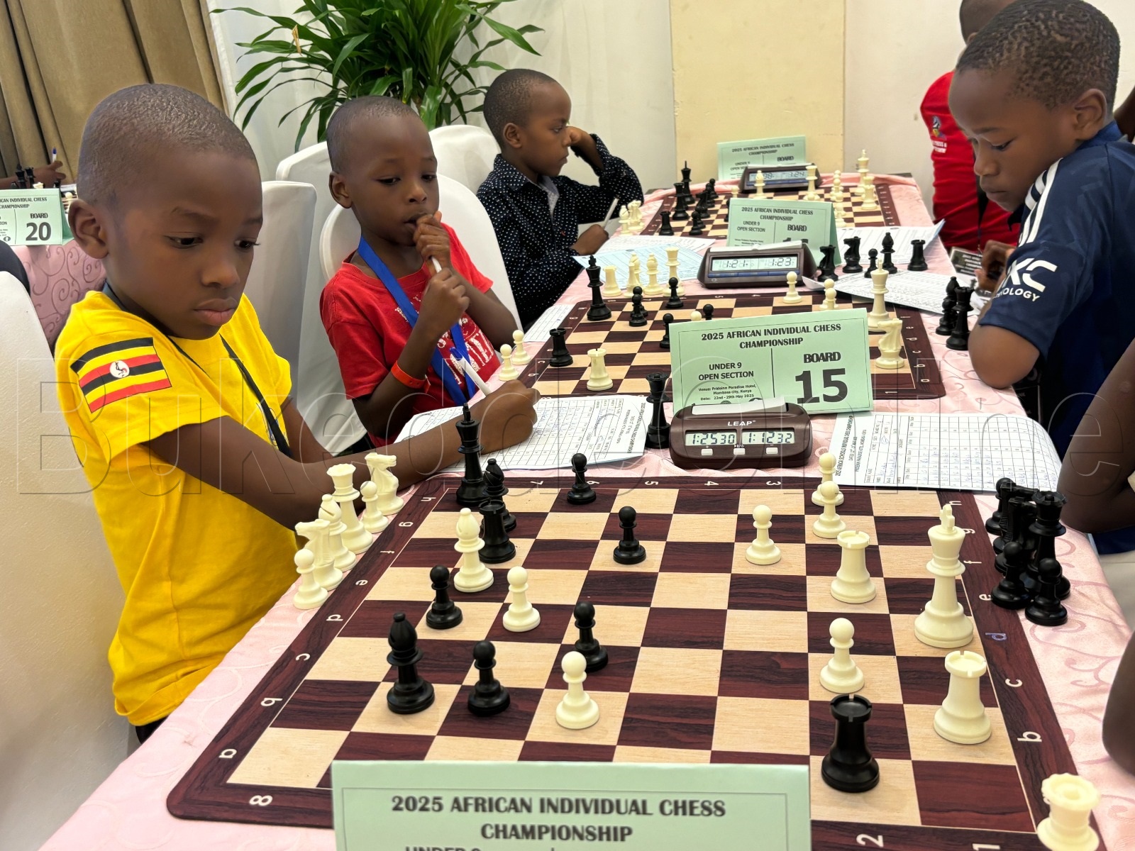 Aaron Kagoda nga azannya chess