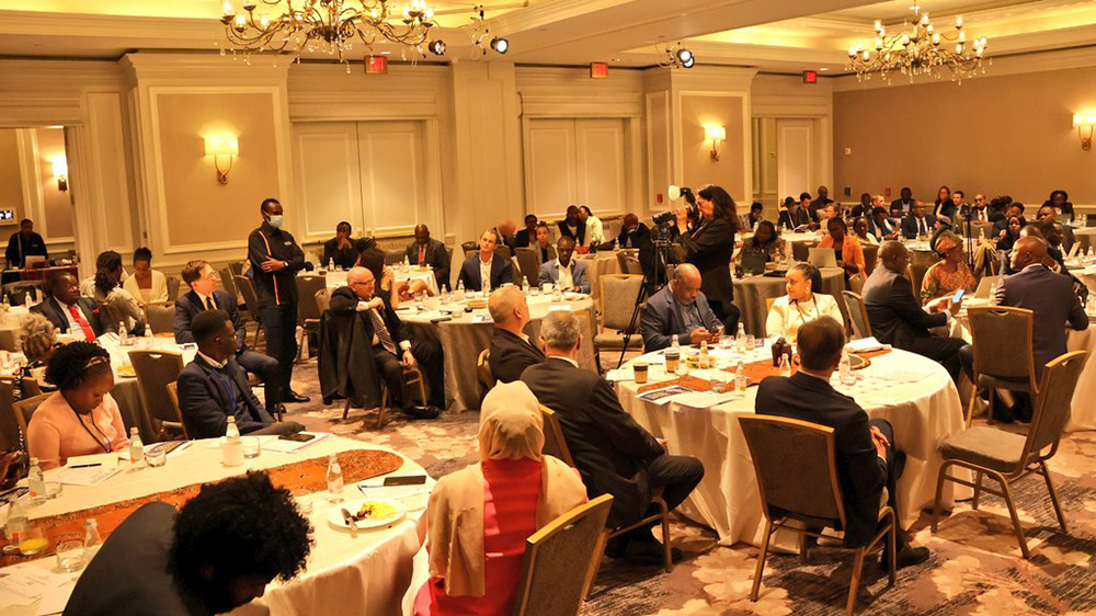 The second U.S.-Uganda Business and Investment Forum at the Ritz-Carlton Hotel in Washington, D.C. (Courtesy photo)