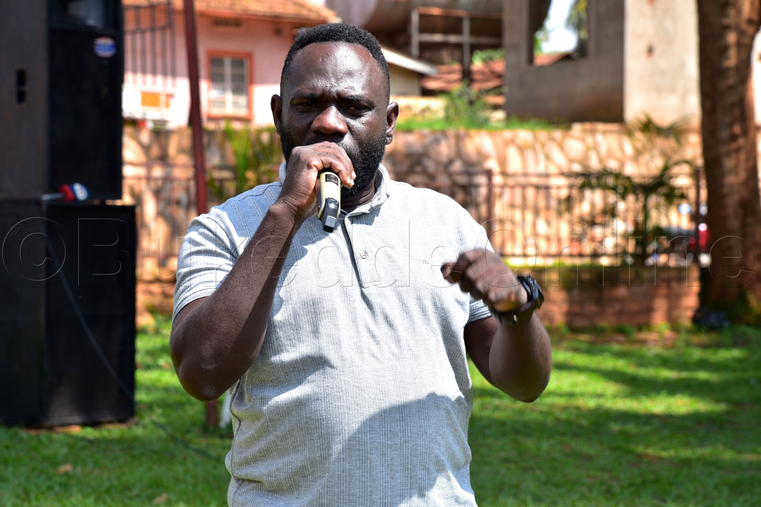 Faizal Ndase ng'ayogera eri abantu be Makindye aba NRM bakung'aanidde ku Calendar leero.