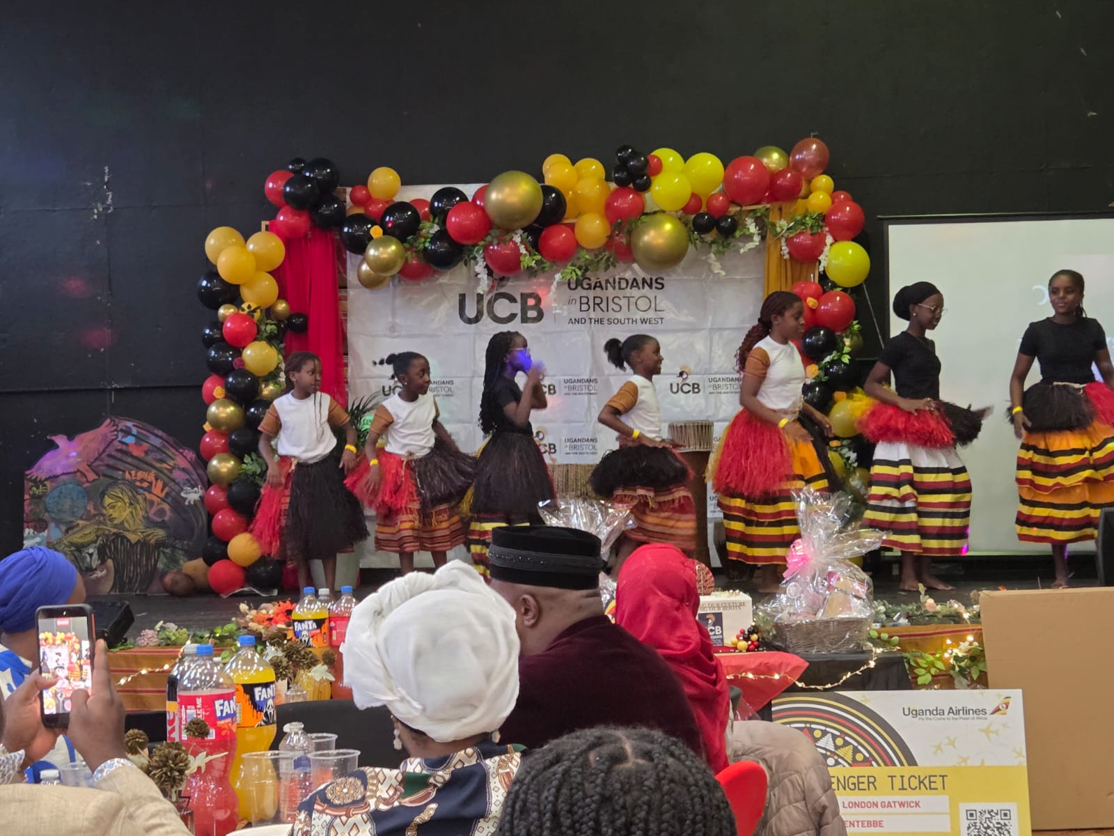 Children's perform a traditional dance