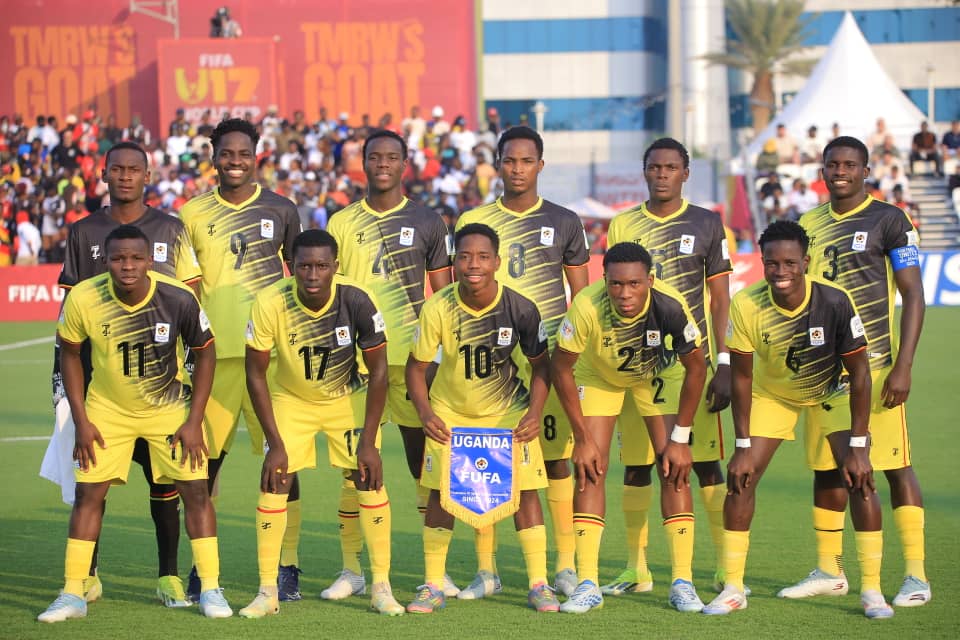 Uganda Cubs U17 FIFA World Cup squad. (Courtesy)