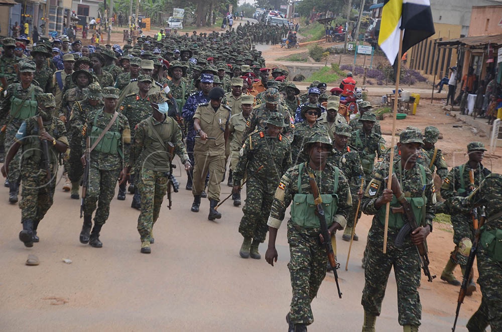 UPDF 2nd Infantry Division proves combat readiness in 30km march