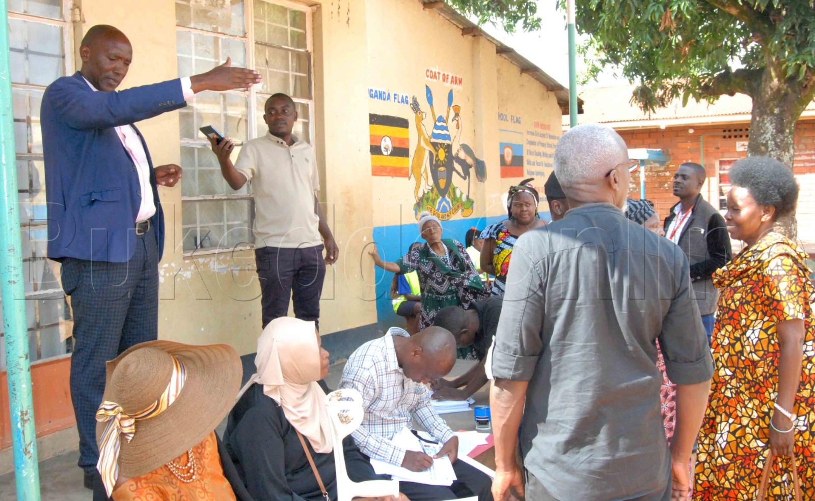 Kansala w'abakadde mu Nakawa, Willy Turinawe nga ayogerako eri abakadde