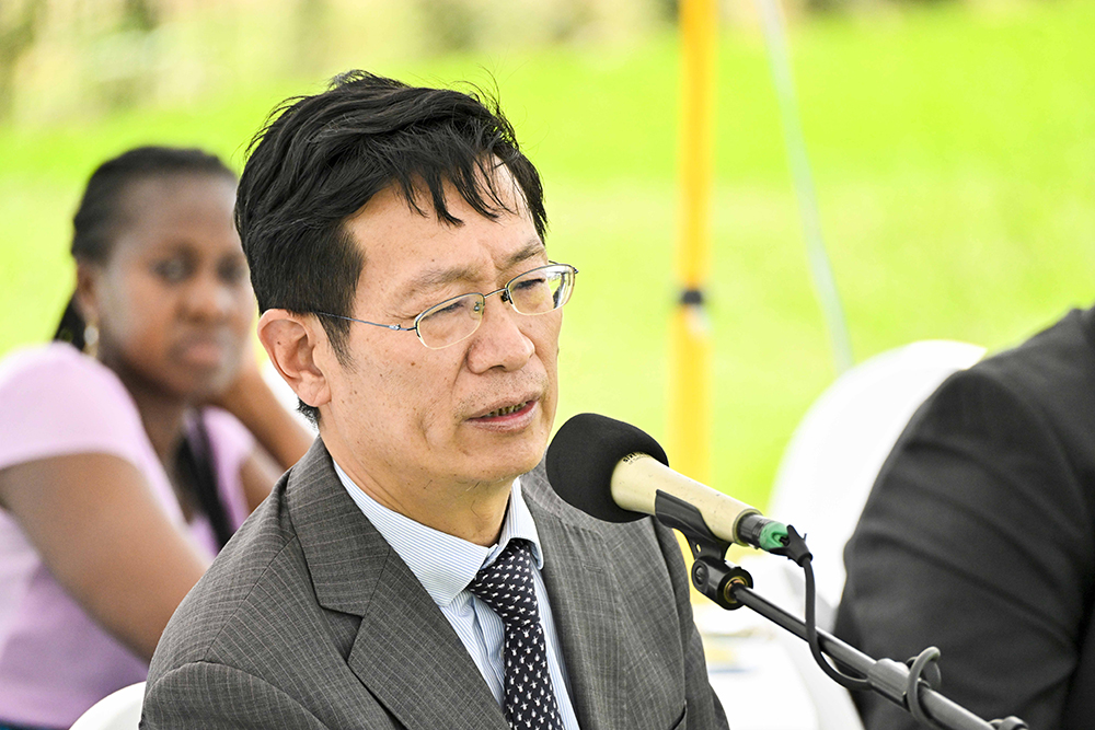 outgoing Ambassador of China to Uganda, Zhang Lizhong. (PPU)