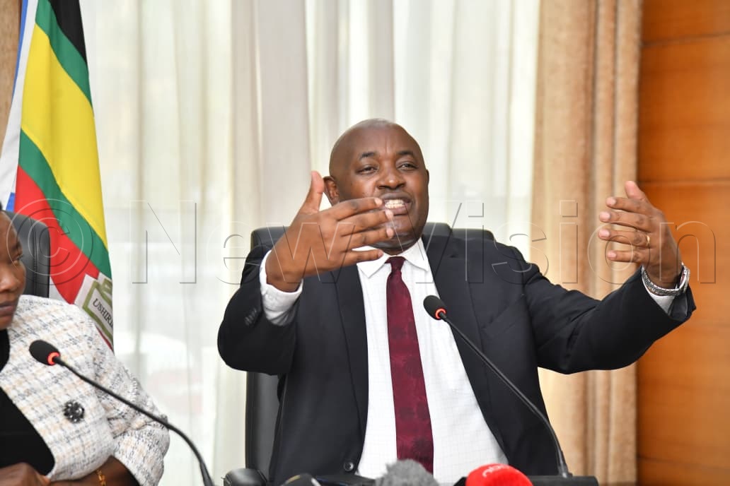 Health Minister Dr Chris Baryomunsi hails the programme as a key preventive public health intervention for Uganda. (Credit: Richard Sanya)