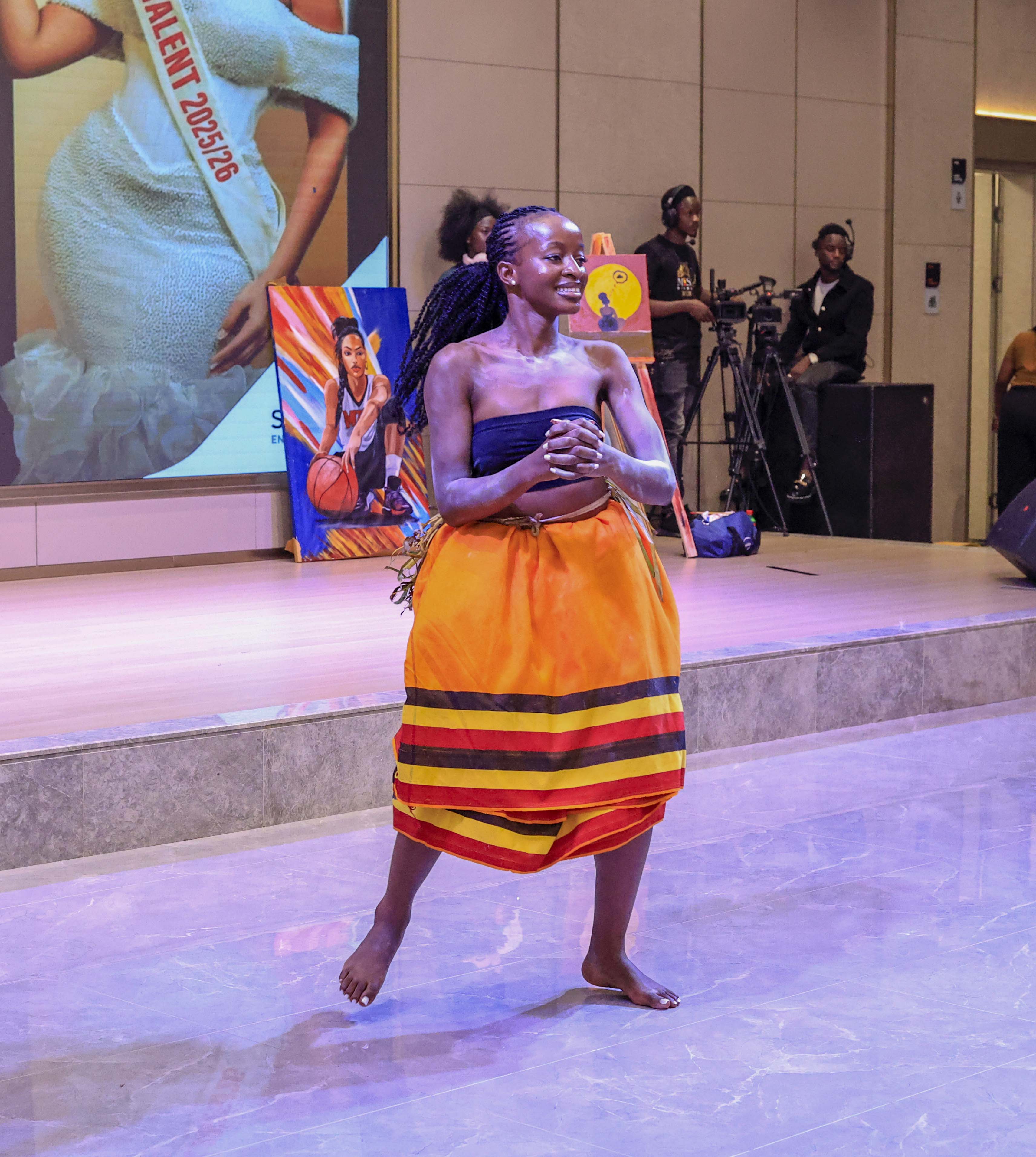 A Contestant Performing A Dance From The Eastern Part Of The Country. Photo By Ignatius Kamya