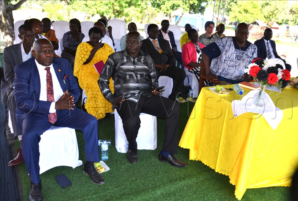 MP Wilfred Babanga right with fellow MPs during his thanksgiving ceremony