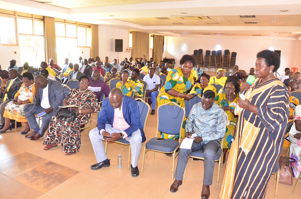 Lango NRM leaders in a planning meeting at St. Lira Hotel. (Photo by Joseph Ekol)