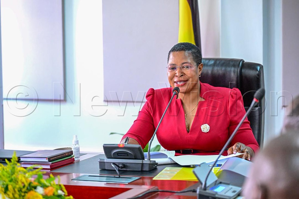 Speaker of Parliament, Anita Annet Among. (Credit: Miriam Namutebi)