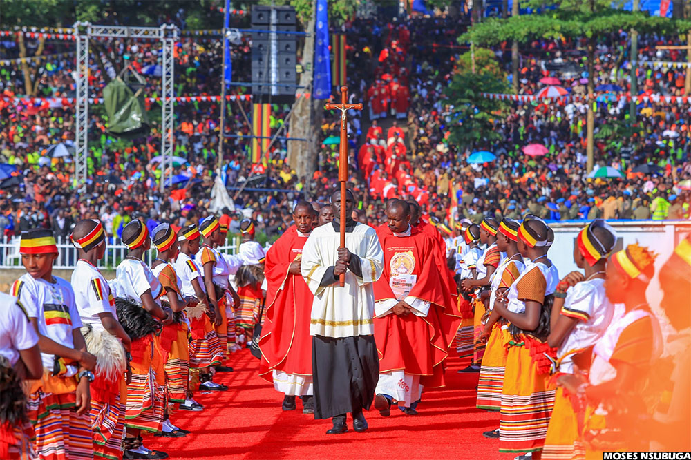 Uganda Martyrs Day celebrations at Namugongo on June 3, 2025