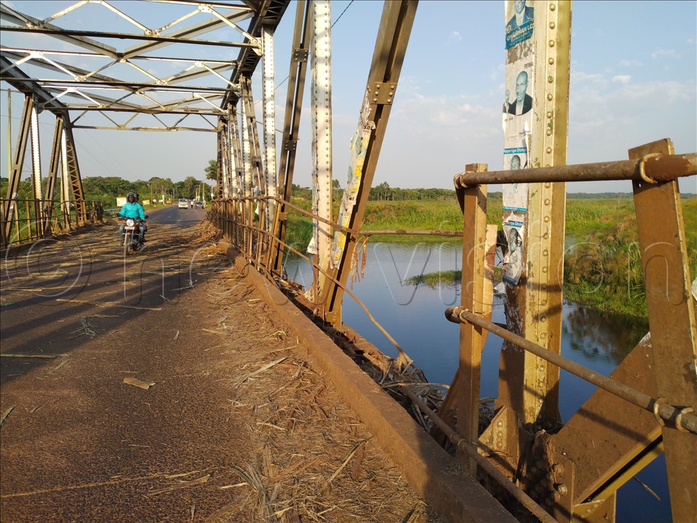 The old Ssezibwa bridge