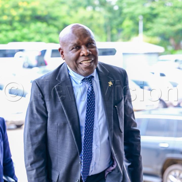 Minister of State for Energy and Mineral Development, Energy, Hon. Sidronius Opolot Okasai.